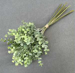 Commercio all'ingrosso di piante di plastica di nozze cespuglio di eucalipto <span class=keywords><strong>baby</strong></span> alito bouquet per la decorazione di nozze - Product Image 3