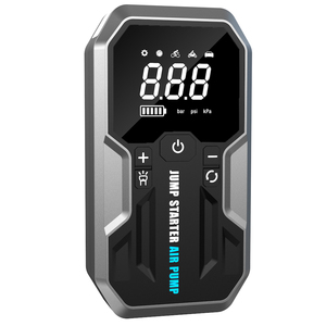 Démarreur de batterie ultra-sûr 8000 mAh avec compresseur d'air 2500 A, booster de batterie puissant, gonfleur d'air 150 PSI, outil à affichage numérique - Product Image 3
