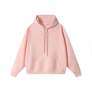 Sweat-shirt à capuche en <span class=keywords><strong>coton</strong></span> composite pour <span class=keywords><strong>femme</strong></span>, automne et hiver, modèles basiques, coupe ample, couleur unie, <span class=keywords><strong>pull</strong></span>-over - Product Image 5