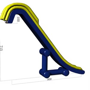 Tobogán de muelle inflable para yate personalizado, deslizador de agua de mar, equipo de juego de tobogán acuático para Lago y Mar - Product Image 5