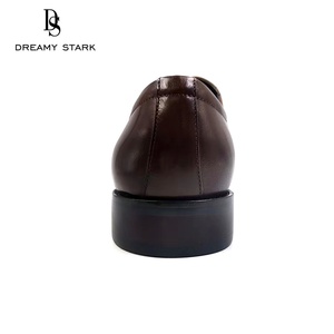 High-quality Brown Brushing Leather Men <b>Dress</b> Shoes Loafers Manufacture Made of Genuine Leather - Product Image 4