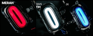 ไฟเลี้ยวหน้า LED <span class=keywords><strong>Fazzio</strong></span> 125 รุ่น JPA สำหรับรถมอเตอร์ไซค์ยามาฮ่า อะไหล่แต่ง - Product Image 3