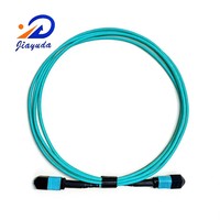 Cable de Fibra Óptica Elite de Baja Pérdida, 16 Fibras, MPO a MPO, OM3 Multimodo 50/125um, para Centros de Datos de 100G y 400G