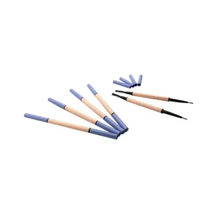 Custom label 2024 eyebrow pencils slim long lasting and waterproof private label eyebrow pens