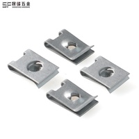 Écrou à ressort U-Nut en acier à ressort 65Mn, gris, revêtement Dacromet 1000H, résistant à la corrosion par pulvérisation de sel, fixation pour panneaux de carrosserie automobile, OEM