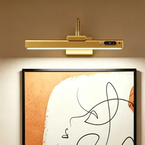 <span class=keywords><strong>Lampe</strong></span> murale LED sans fil rechargeable <span class=keywords><strong>à</strong></span> <span class=keywords><strong>détecteur</strong></span> <span class=keywords><strong>de</strong></span> <span class=keywords><strong>mouvement</strong></span>, style minimaliste moderne, pour tableau, peinture, décoration <span class=keywords><strong>de</strong></span> galerie et <span class=keywords><strong>de</strong></span> maison - Product Image 2