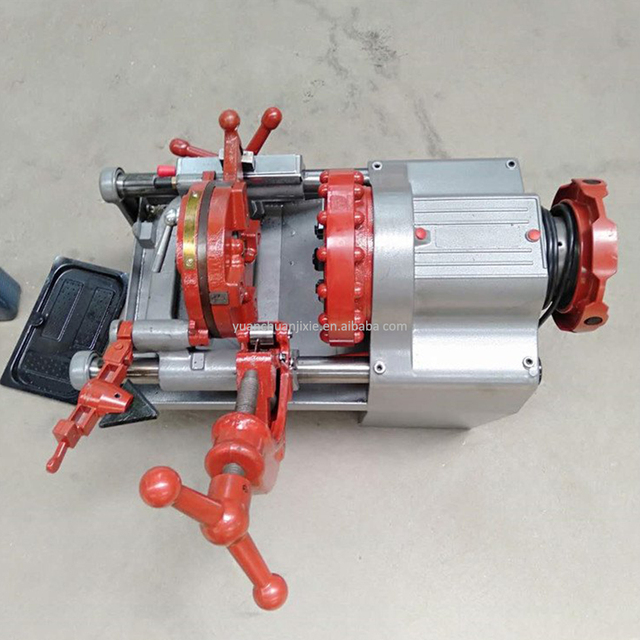 Stainless Steel Pipe Electric Threading Machine, High-speed Thread Reaming Machine