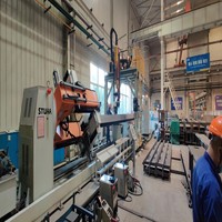 Máquina de Soldadura de Vigas en H, Sistema de Soldadura por Arco Sumergido, Equipo de Soldadura Automático de Pórtico