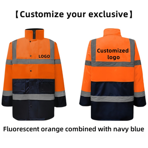 FUYI Chaqueta de trabajo para hombre Camisa de uniforme Alta calidad Durable Impermeable Reflectante OEM Ropa de trabajo estándar internacional - Product Image 4