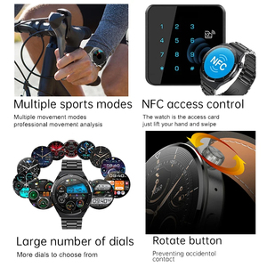 Eraysun Android Smartwatch HD cảm ứng đầy đủ 290mAh huyết áp máu Oxy thể thao thời trang đồng hồ thông minh cho nam giới phụ nữ - Product Image 5