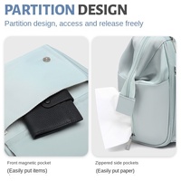 Nouveau Sac à Bandoulière Maternité 2026 Tendance, Sac à Langer Multifonctionnel Grande Capacité en Tissu Oxford avec Ceinture Baoma