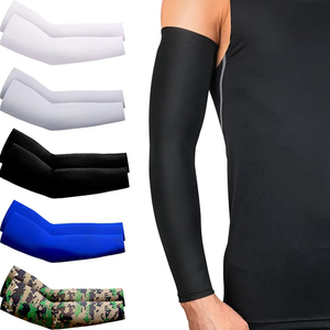 Manchons de bras rafraîchissants pour le sport, la course, la <span class=keywords><strong>protection</strong></span> solaire UV, les activités de plein air, la pêche et le cyclisme pour hommes, avec motifs imprimés - Product Image 2