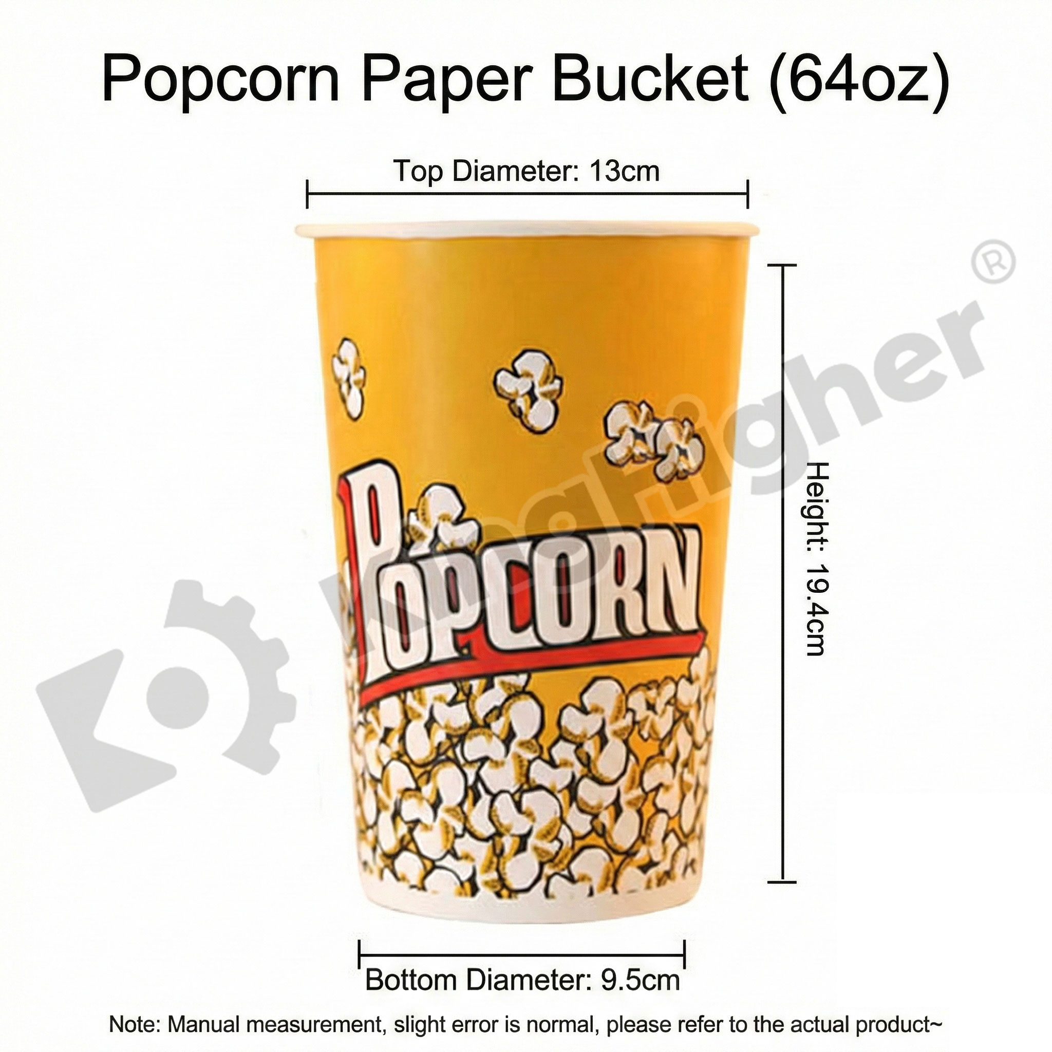 64 oz de altura