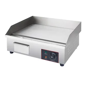 Electric grill frying steak iron plate burning commercial stall equipment squid special baking cold noodles machine