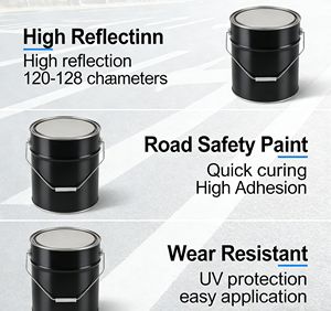 ट्रैफिक सुरक्षा के लिए प्रीमियम रोड मार्किंग पेंट-Uv-प्रतिरोधी, उच्च-कंट्रास्ट और त्वरित इलाज सूत्र - Product Image 1