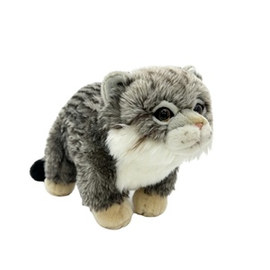 Peluche de Gato Pallas de Alta Simulación y Detalle, Personalizado, para Venta al por Mayor a Tiendas Minoristas - Product Image 1
