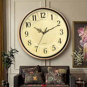 <span class=keywords><strong>Horloge</strong></span> <span class=keywords><strong>murale</strong></span> en plastique personnalisée à faire soi-même, aiguille, décoration de salon, quartz analogique, <span class=keywords><strong>design</strong></span> traditionnel, différentes tailles, imitation aluminium UV - Product Image 4