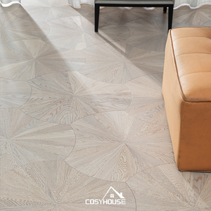 <span class=keywords><strong>Parquet</strong></span> en chêne personnalisable avec <span class=keywords><strong>protection</strong></span> UV pour la décoration moderne de la maison, résistant à la décoloration - Product Image 1