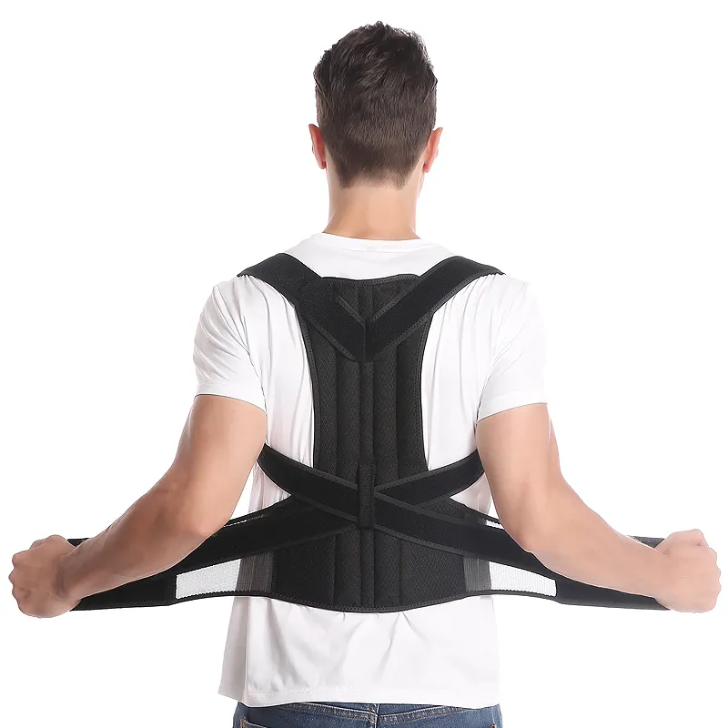 Imanes de cinturón para corregir la espalda Corrector de postura Ortopédico Lumbar Soporte para la espalda Corrector postural