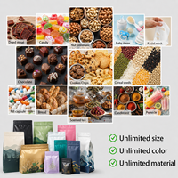 Bolsa de Café Personalizada, Mate, de 8oz, 12oz, 16oz, Bolsa de Café de 500g, Bolsas de Café Trilaminadas Premium con Válvula