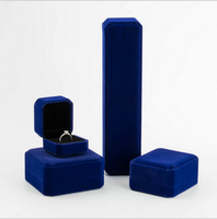 Boîte à bijoux de luxe rectangulaire en plastique et tissu, pour boucles d'oreilles, bracelets, bagues, colliers, coffret cadeau rose