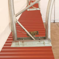 Contenedor Impermeable Resistente a los Rayos UV, Estructura de Techo Arqueado, Domo para Contenedores de Envío, Refugio para Almacenamiento Industrial al Aire Libre