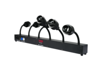 6 Focos LED de 10w Blanco Cálido, DMX512, Luces de Escenario, Luces para DJ, Luces de Discoteca, Luces para Fiestas, Equipos de Iluminación para Eventos de Hotel