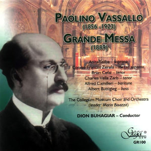 Design élégant de la couverture de l'album Grande Messa de Paolino Vassallo - Product Image 1