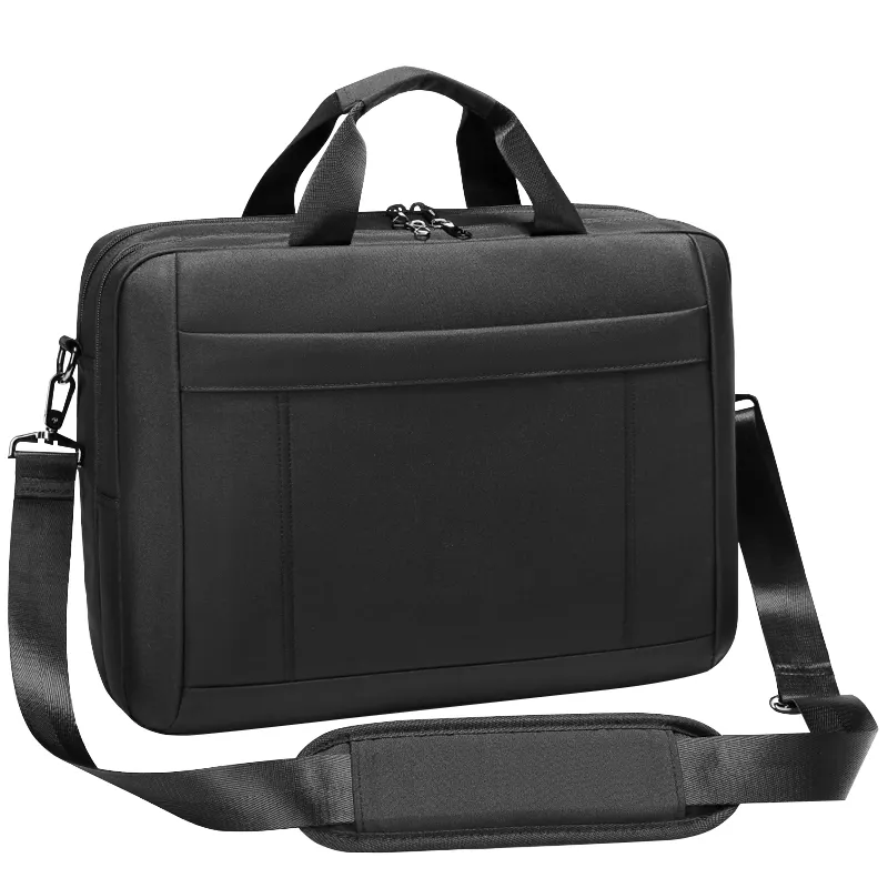 Atacado personalizado logotipo Business Men Micro Leather Office Bag Man bolsa Briefcase Laptop Briefcase