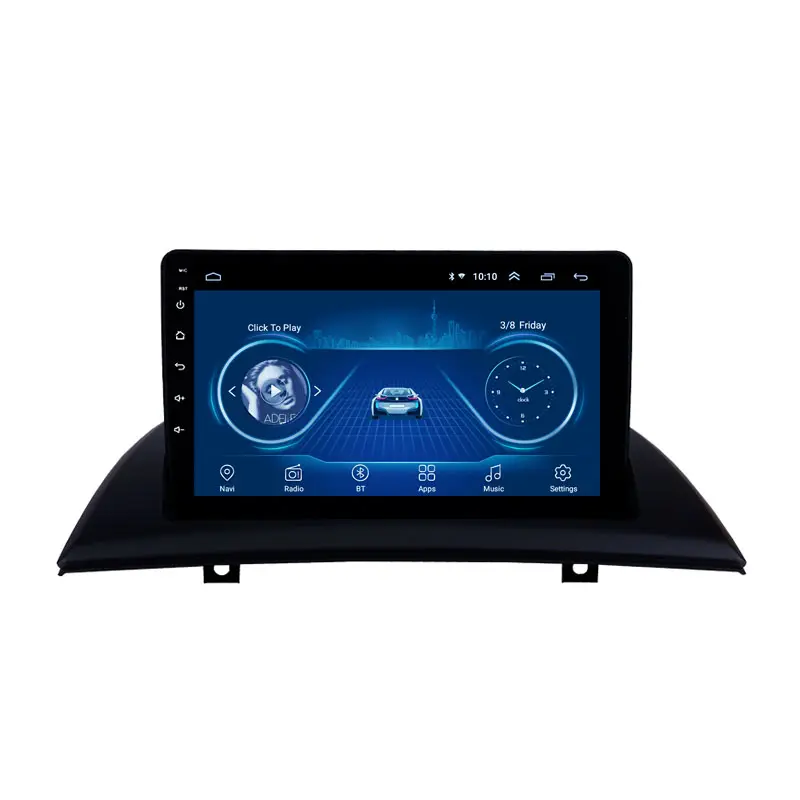 Lettore DVD per Auto Android 11 per sistema di navigazione automatica GPS BMW X3 E83 1x4,5x4,5 si 3,0 si 2,0 d 3,0 d 3,0 sd 2004-2012