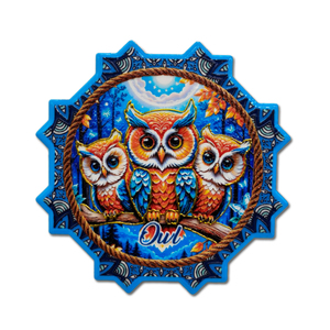 Posavasos Decorativo de Mesa con Logotipo Personalizado Impreso en 3D, Diseño Vintage de Animales, Posavasos de Cerámica con Diseño de Gato y Perro - Product Image 6