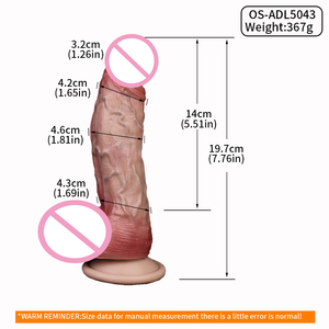 La ventosa fuerte ORALSX se puede unir al vientre del consolador masculino adecuado para la experiencia del consolador realista de los homosexuales. - Product Image 6