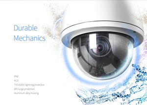 Caméra dôme complète à grand angle, minimaliste, facile à installer, anti-explosion, 4MP, IP67, CMOS, carte SD, détection de mouvement, suivi automatique rapide - Product Image 4