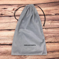 Housse de protection anti-poussière en velours de luxe pour chaussures et sacs à main, sac à cordon en velours de luxe pour sac à main