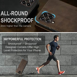 CaseMe 2023 Custodia Magnetica per <span class=keywords><strong>Samsung</strong></span> <span class=keywords><strong>Galaxy</strong></span> <span class=keywords><strong>M23</strong></span> F23 M13 M33 M53 <span class=keywords><strong>Cover</strong></span> per Telefono con Porta Carte di Credito per <span class=keywords><strong>Samsung</strong></span> M53 Custodia Portafoglio - Product Image 3