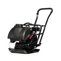 Compacteur à plaques à essence BISON (CHINE) 4 kW, machine vibrante pour le compactage du sol