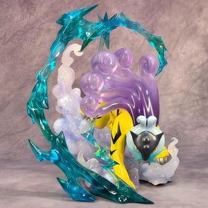 Statuetta Anime Pokemoned Raikou GK con Base Effetto Fulmine, Modellino in PVC da Collezione, Decorazione da Scrivania, Regalo per Fan - Product Image 3