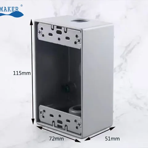 Electrical Outlet Extension Cord Connection Junction Fsb Aluminum Weatherproof Outlet FSB Box