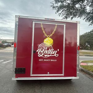 Remolque de Comida Móvil de Acero Inoxidable, Estilo 2025, para Centros Comerciales, Kiosco de Comida Rápida - Product Image 2