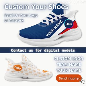 Chaussures de course décontractées personnalisées pour hommes, baskets de sport respirantes pour la marche en extérieur hommes femmes FN079-26020001-6 - Product Image 2