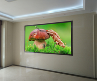 Mur vidéo LED intérieur, écran publicitaire numérique LED fixe, écran LED mural, salles de réunion, panneau LED P2