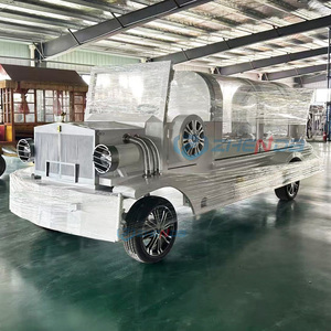 2025 Luxury Funeral Limousine Classic Hearse Car Popular Nigerian Style Electric Hearse Funeral Hearse Trailer for Sale - Product Image 4