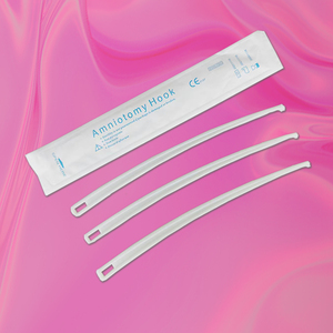 Gancho desechable de plástico para líquido amniótico, esterilizado por EO, envasado individualmente, para uso quirúrgico obstétrico en hospitales, venta al por mayor de fábrica - Product Image 3