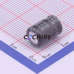 Condensador Electrolítico de Aluminio de Montaje Pasante EKM225M2GF12CB, Componente de Montaje Pasante (THT), D8xL12mm 2.2uF 20% 400V 3.5mm - Product Image 2