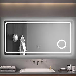 Espejo de Baño Rectangular Inteligente 2026, Famoso en Internet, con Sensor Táctil, Luz de 3 Colores, Antivaho, para Hotel - Product Image 1