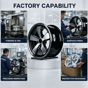 Jantes en alliage forgé légères 16-19 pouces 5x130 5x108 à cinq branches usinées pour Porsche 911 <span class=keywords><strong>Volvo</strong></span> S60 Sport Performance OEM - Product Image 6