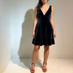 Chic Styles and Comfort in fit flare velvet dress for Trendy Women