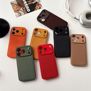 Funda de Teléfono de Cuero TPU de Color Sólido Anticaídas para Apple 17 Pro Max, para iPhone 16/15 14 13/12, Patrón de Luna, con Soporte para Teléfono - Product Image 1