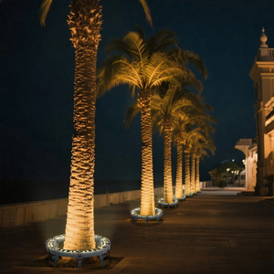 Đèn cây <span class=keywords><strong>LED</strong></span> RGB nhiều màu sắc DMX512 12W 18W 48W, chống nước IP65, đèn chiếu sáng ngoài trời, đèn cảnh quan sân vườn, đèn vòng cây - Product Image 4