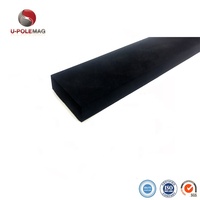 Bande magnétique pour couteaux en silicone noir mat de haute qualité de 16 pouces avec une puissante force d'attraction magnétique